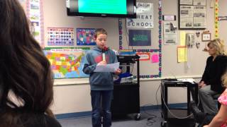 Riley 3rd Grade Presentation