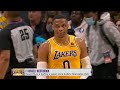 RUSS ISN'T HUMAN! Los Angeles Lakers vs Charlotte Hornets Final Minutes! 2021-22 NBA Season