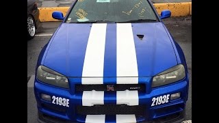 Paul Walker Tribute Car - 2000 Nissan Skyline R34 GT-R Vspec2 Review
