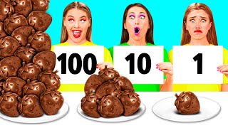 100 Layers Of Food Challenge  Fantastic Kitchen Battle By Barada Gold Challenge