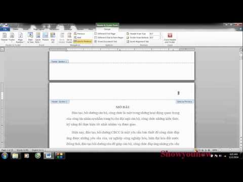 Video: Cách Tạo Phân Trang Trong Word