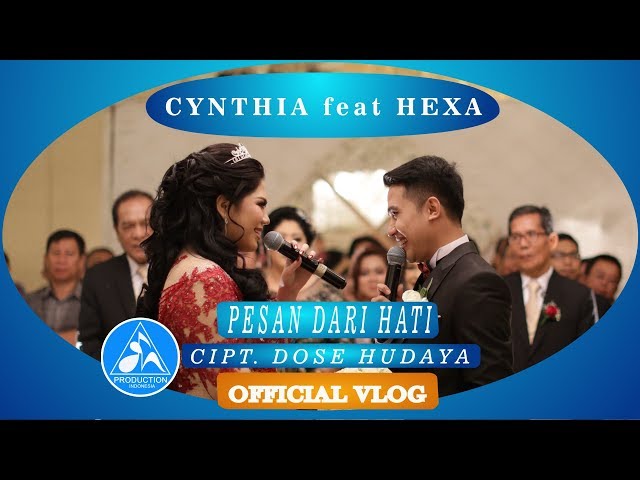 Pesan Dari Hati Cynthia feat Hexa Repvblik  [Wedding Reception] class=