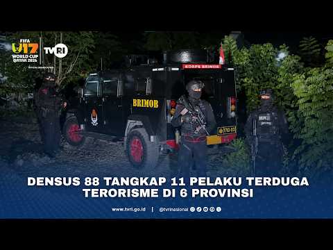 Densus 88 Tangkap 11 Pelaku Terduga Terorisme Di 6 Provinsi