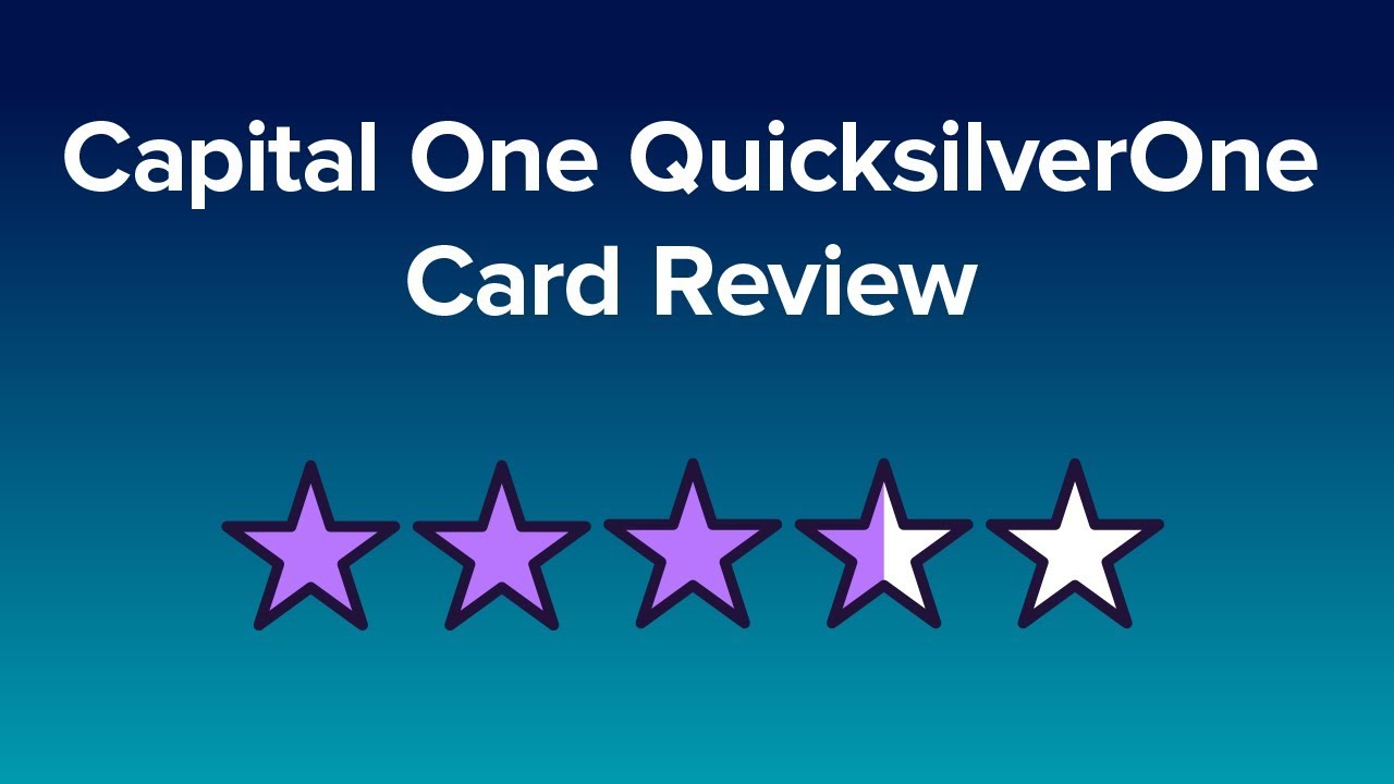 Capital One QuicksilverOne Review - YouTube