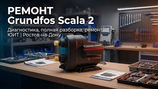 РЕМОНТ GRUNDFOS SCALA 2: ПОЛНАЯ РАЗБОРКА, ДИАГНОСТИКА И РЕМОНТ. ЮИТ | Ростов-на-Дону