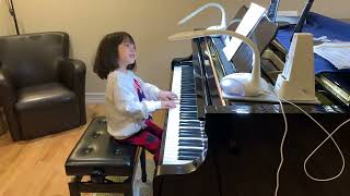 Emily Zhou 4 years 8 months 20201218 Melodic op 68,no 1 Schumann