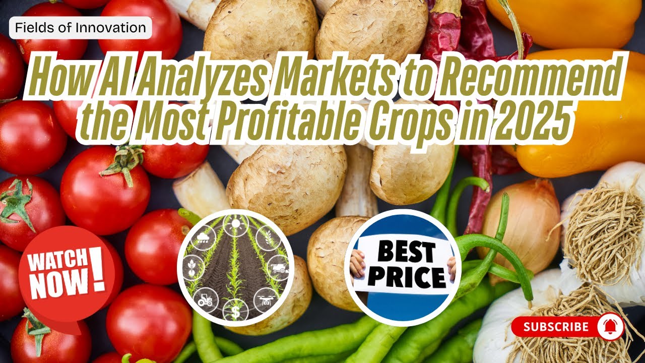 146 — Как ИИ анализирует рынки, чтобы рекомендовать наиболее прибыльные культуры в 2025 году