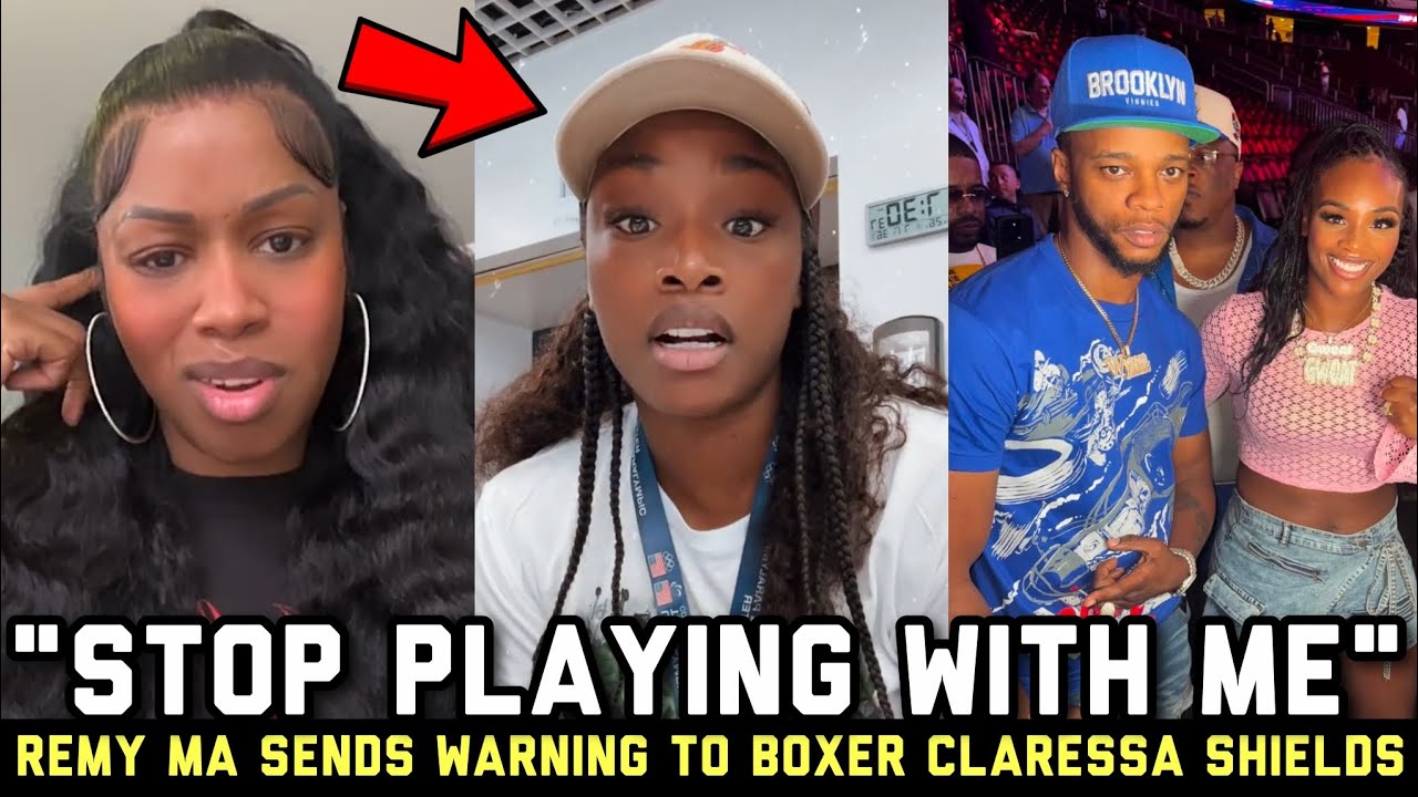 Remy Ma Warns Claressa Shields After Exposing Papoose Cheating On Her With  Screenshots & More