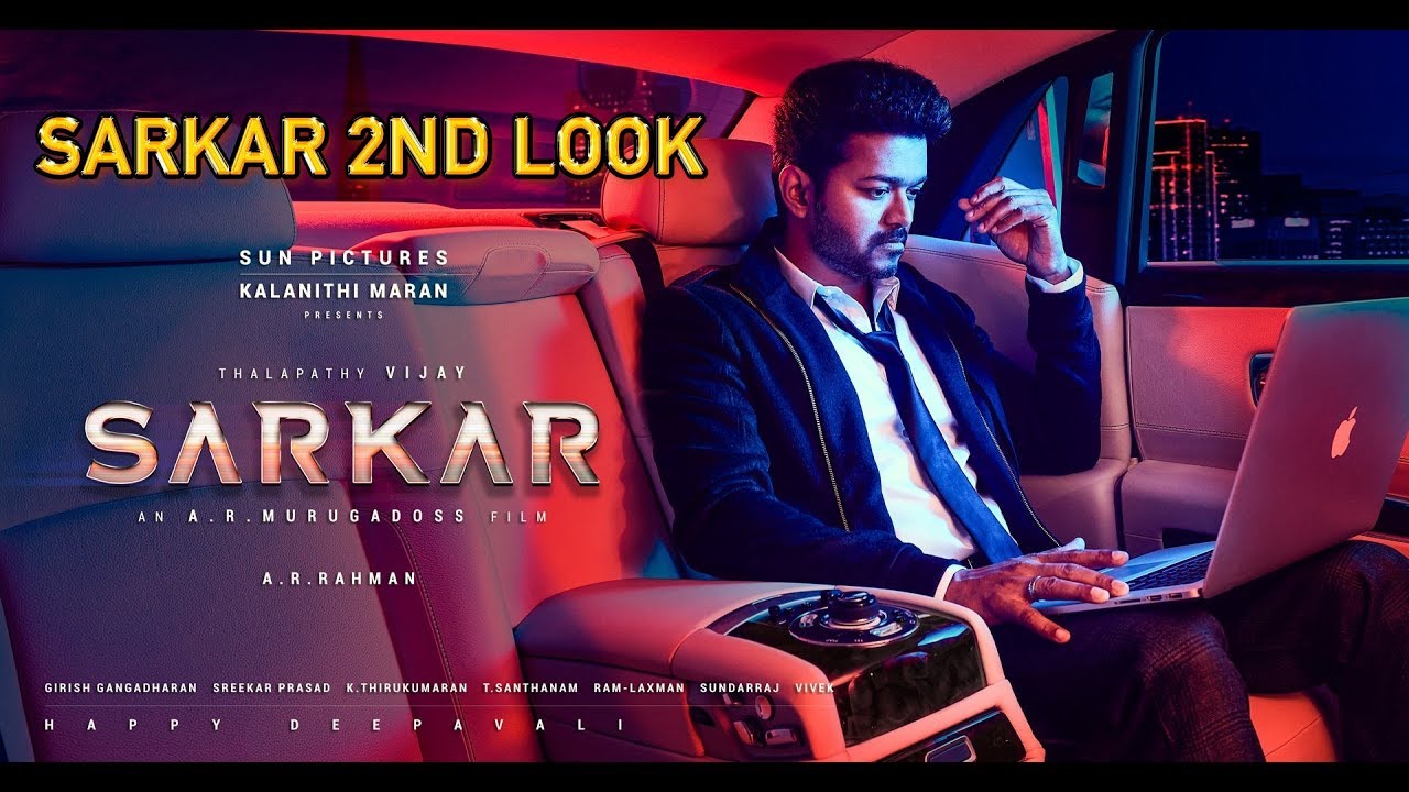 THALAPATHY 62 - SARKAR - SECOND LOOK