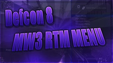 [PS3] Defcon 8 MW3 RTM Mod Menu [1.24]