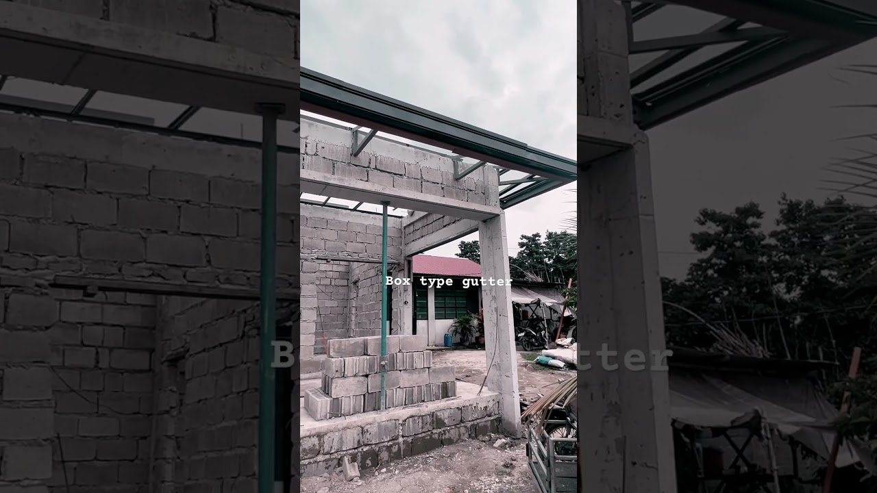 Box type Gutter Installation 