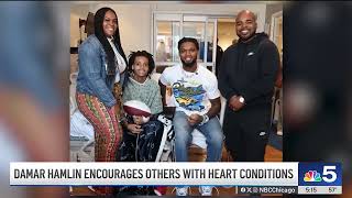 NFL's Damar Hamlin encourages Chicago teen with similar heart condition Profile
