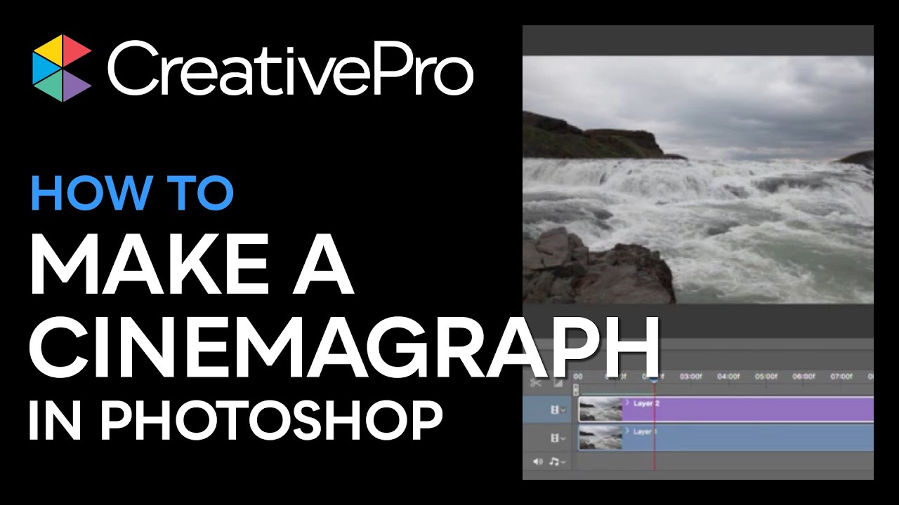 Photoshop: How to Create a Cinemagraph (Video Tutorial)