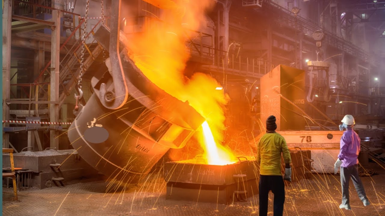 Factory Mein Loha Kaise Banta Hai Part1 How To Made Steel In Factory