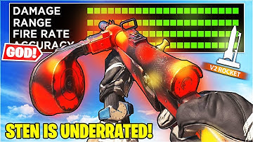 NEW *RAPID FIRE* STEN CLASS is CRAZY OVERPOWERED on VANGUARD SEASON 1! (Best Sten Class Loadout)