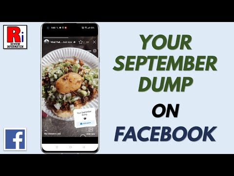 How to Do the September Dump Photo Trend on Facebook