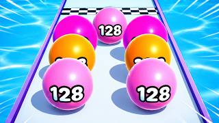 Can You Reach 128? 😱 Crazy Ball Merge Challenge Episode 26 screenshot 5