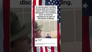 Why Soldiers Don’t React to Insults During Training? #soldier #military
