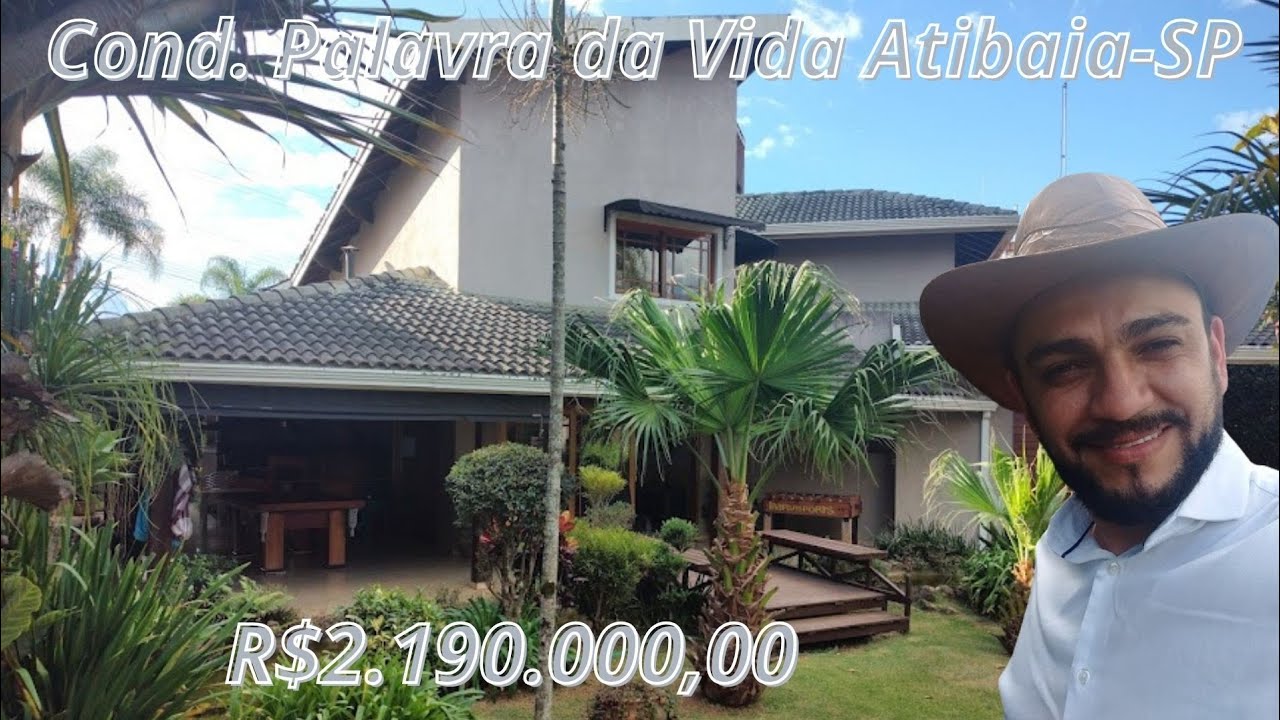 🤠LINDA CHÁCARA NO CONDOMINIO PALAVRA DA VIDA EM ATIBAIA - SP😍 (VIDEO DETALHADO).