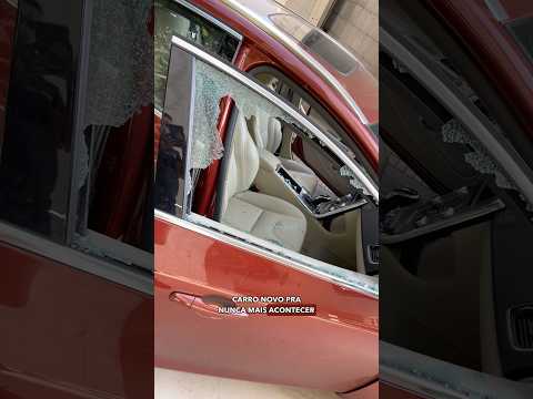 Arranquei os vidros do meu carro novo!