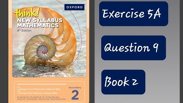 Exercise 5A (Number Pattern) Question 9 Think New Syllabus Mathematics 8Th Edition Book 2 Oxford