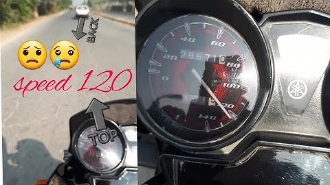 yamaha ybr 125 top speed 120+