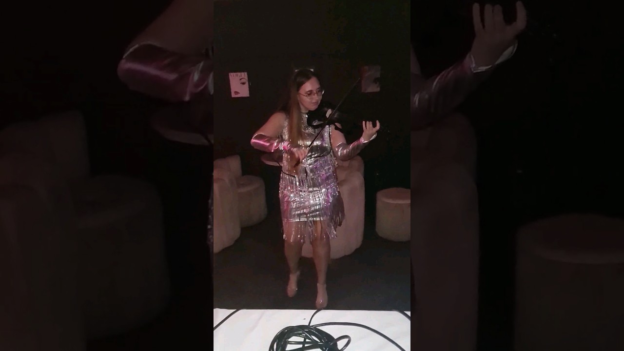 Alex Cris violin improvisation on krystle dicey's club. YouTube