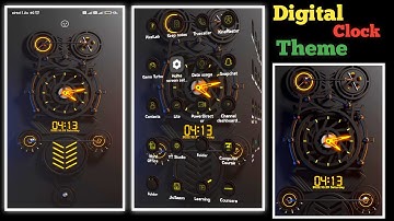 PREMIUM 🔥CLOCK ! BEST MIUI 11 OR 12 STYLISH CLOCK THEME ! NEW THEMES 2022. New Animated Clock Theme🤩