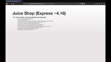 A5 Broken Access Control  OWASP Juice Shop Challenge - OWASP Top Ten Tutorial