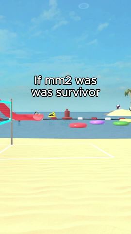 IF MM2 Was SURVIVOR.. 🏝️