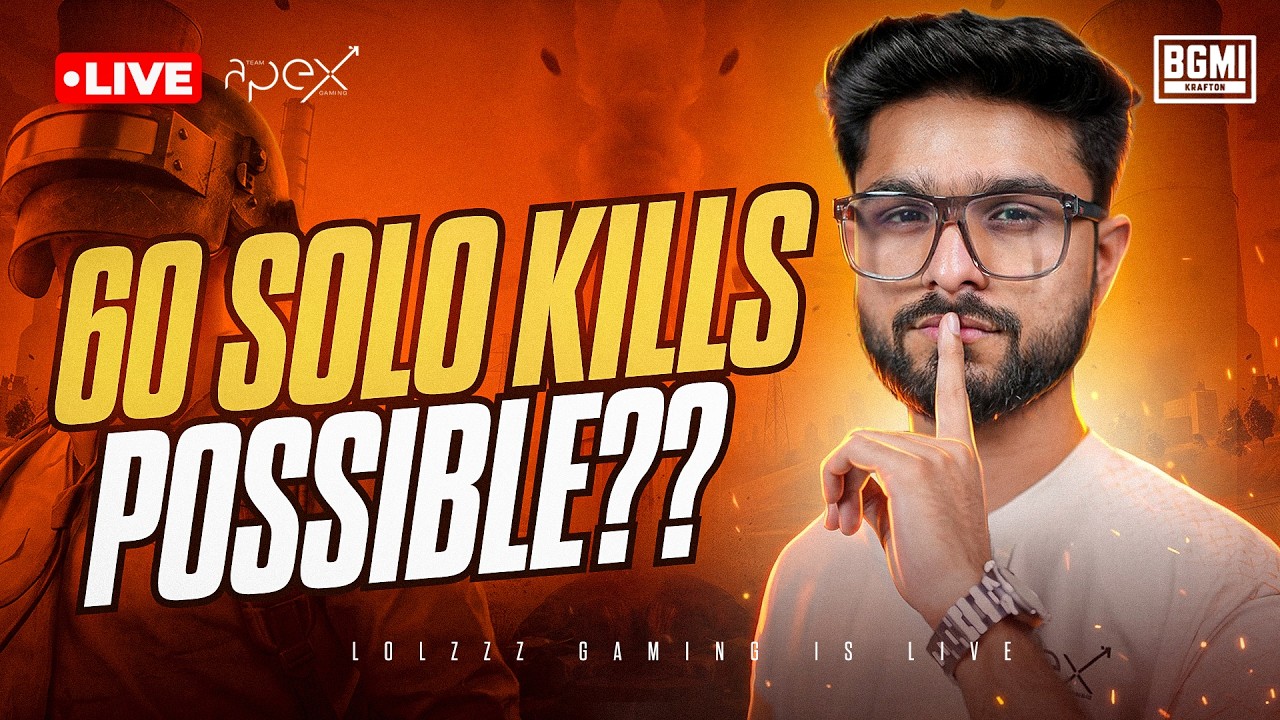 60 SOLO KILLS KAB HONGE? | CLASSIC HACKER IS BACK! | @LoLzZzGaming