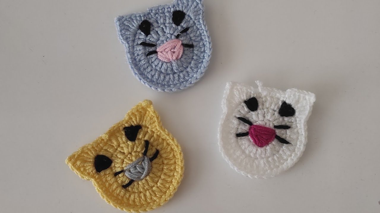 TIĞ İŞİ ÖRGÜ KEDİ FİGÜRÜ~KOLAY ÖRGÜ MODELLERİ