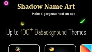 Name Art || Creative Shadow Text Art Maker || app screenshot 2