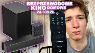 KINO DOMOWE 5.1 ZA 600 ZŁ BEZ KABLI ?! - Podłączamy i sprawdzamy!
