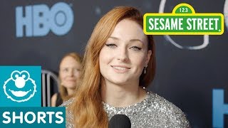 Sesame Street: Sophie Turner's Joke | #ShareTheLaughter Challenge