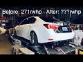 LEXUS GS350 F Sport Dyno Test (With Full Bolt Ons)