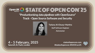 Productionising data pipelines with OpenSource