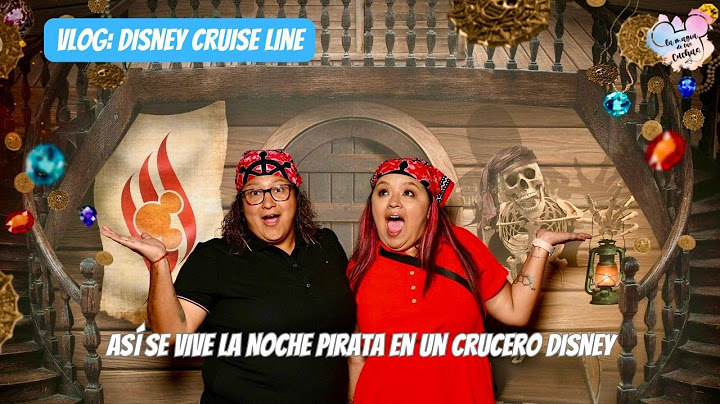 Así vivimos la noche pirata en el crucero Disney!