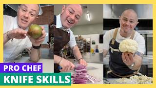 Knife Skills 101 #kitchenknife #chef #culinaryschool #safety #knifeskills #food #everydayisfeastday