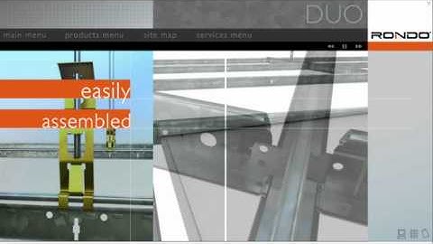 Rondo DUO® Exposed Ceiling Grid System