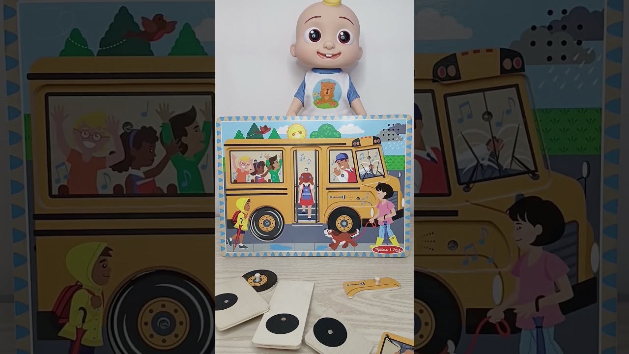 🚌 Деревянный пазл &laquo;Кокомелон&raquo;