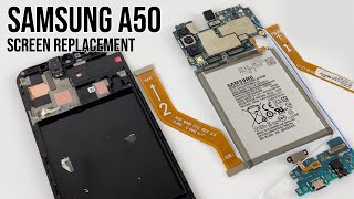 Samsung A50 Screen Replacement With Frame