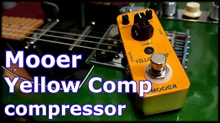 Mooer Yellow Comp Compressor pedal