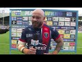 Betfred Super League | Hull KR's' Sam Luckley on scoring at St James Park in win against Salford.