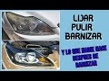 Cómo Pulir los faros de un coche (Lo que nadie hace después de barnizar)☑