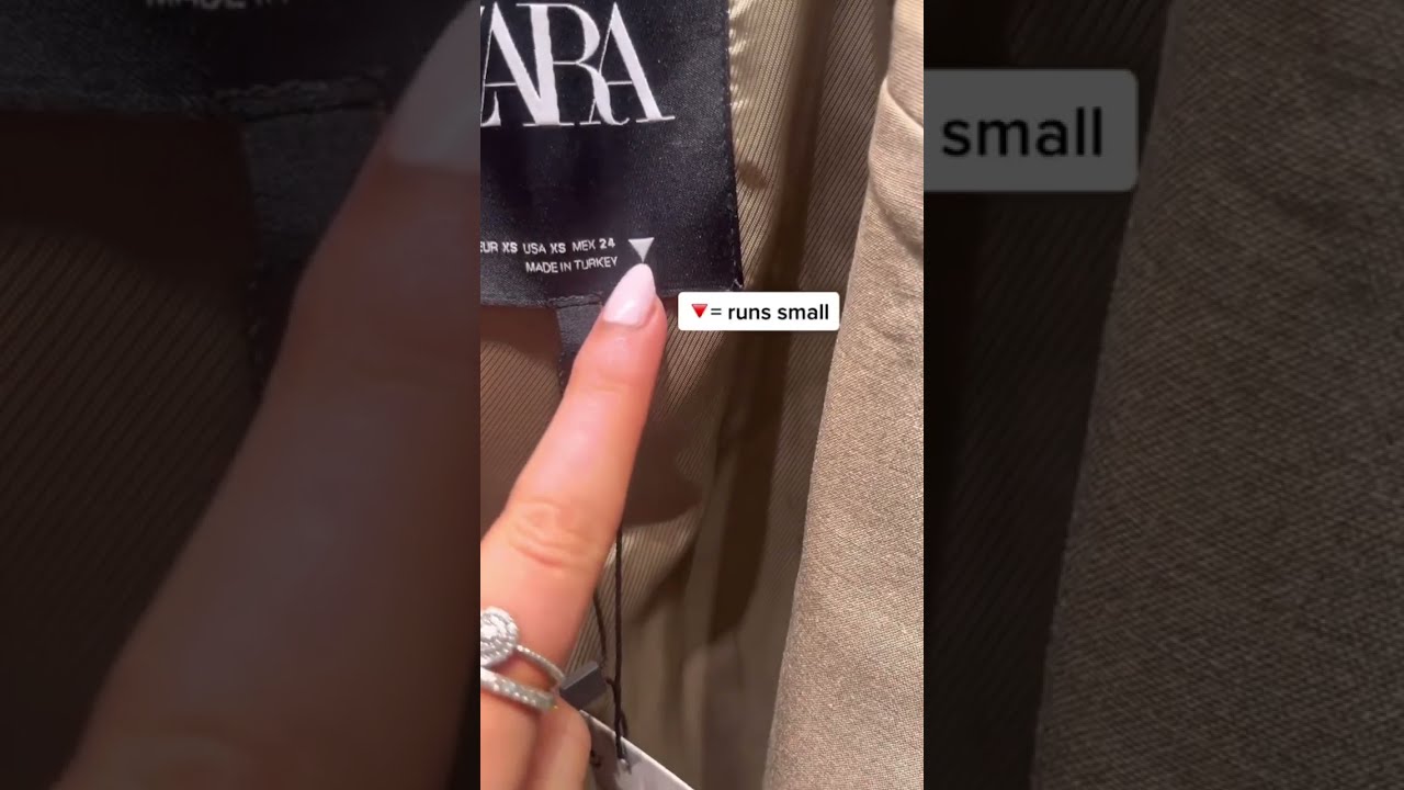 The Truth Behind Zara Labels Shopping Lifehacks Secrets Fyp Foryou Viral Savemoney