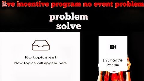 TikTok live Incentive Program || Mobile Guide no event problem solve 2025