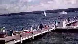 close-up of Lake Geneva
