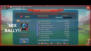 Lords Mobile - MY MINI TRAP TESTING IN CAOS ARENA