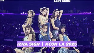 [4K] IZNA SIGN | KCON LA 2025